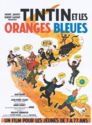 Tintin et les oranges bleues